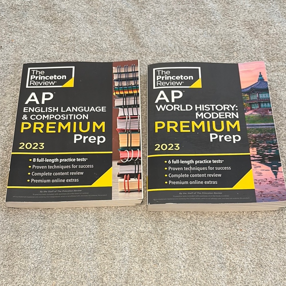 The Princeton Review AP Prep Books 2023